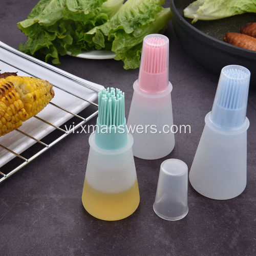 Bộ cọ nền bbq silicone với logo tùy chỉnh